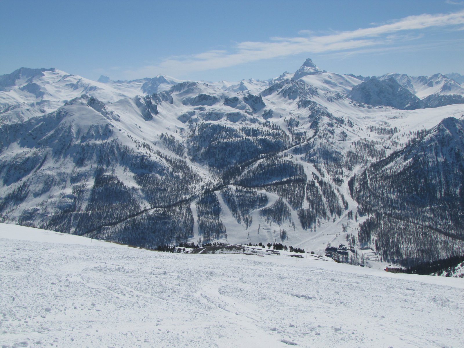 Kilátás a Le Chalvet-ről