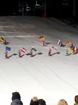 A mi zászlónk is siklott