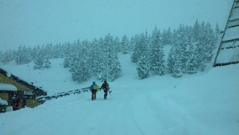 Az argentin Las Lenasból 80 cm friss havat jelentettek - Fotó: Las Lenas Resort
