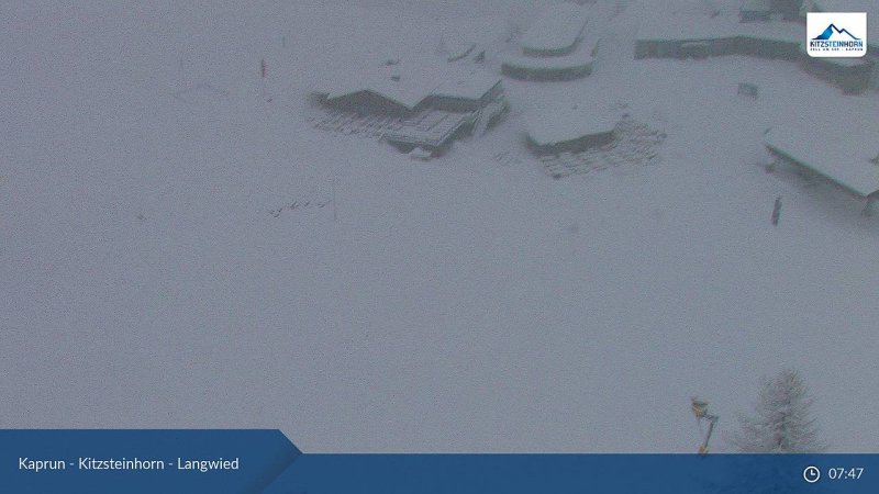 Kaprun gleccser 2000 méteren - Kattints a képre a nagyításhoz