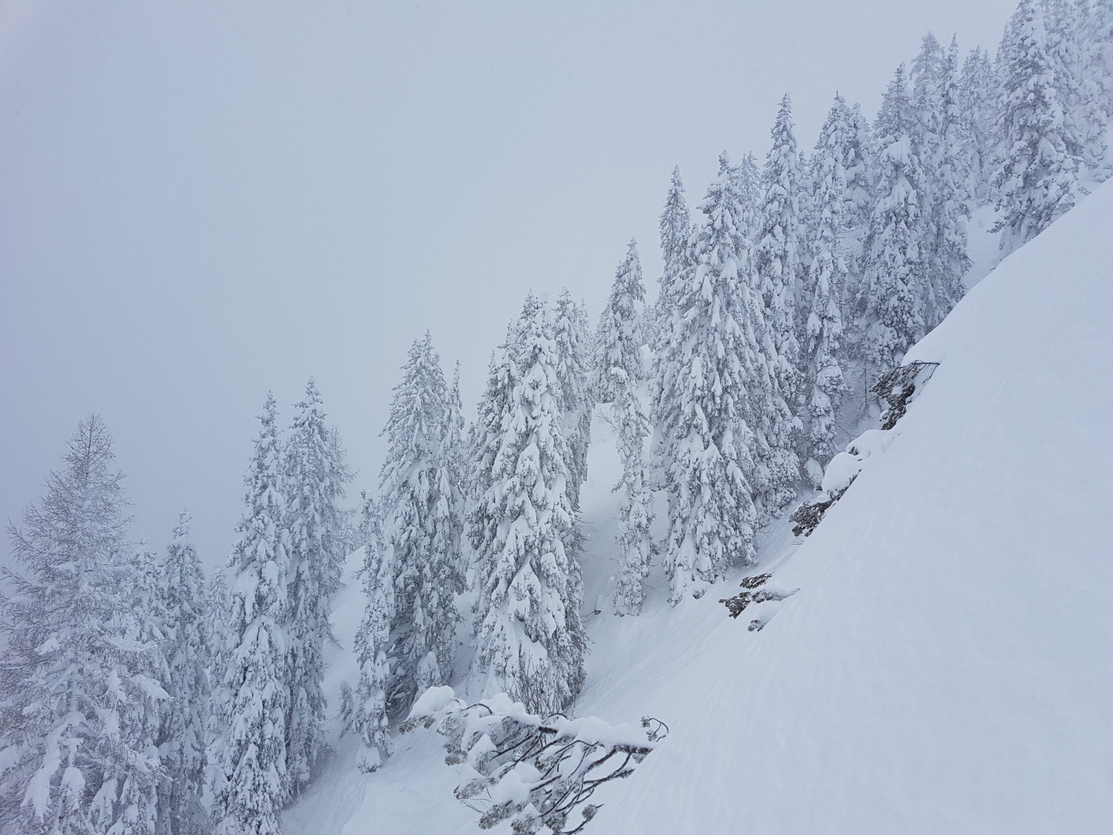 Werfenweng, meredek és mély