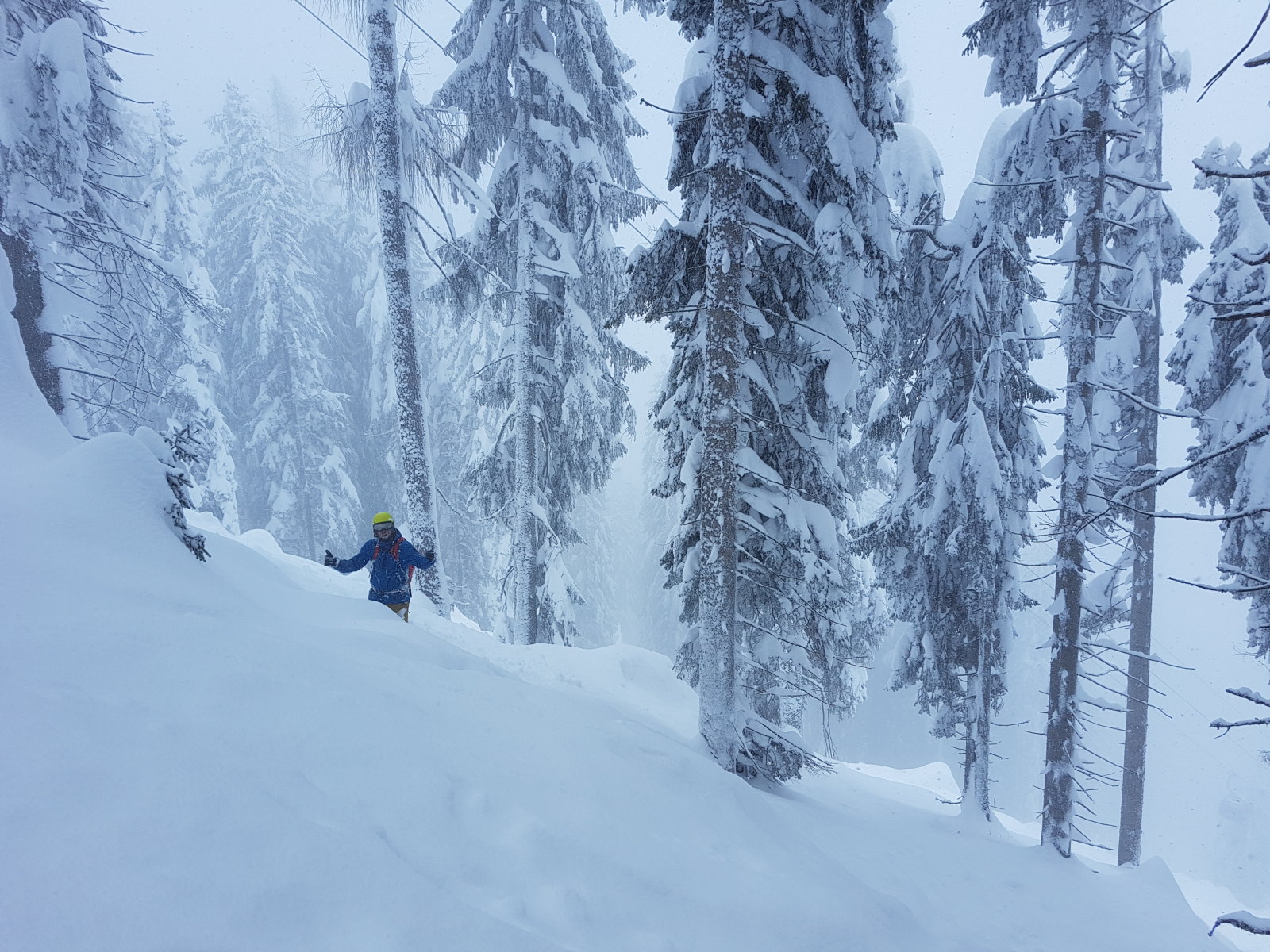 Werfenweng, a kabinos lift mellett