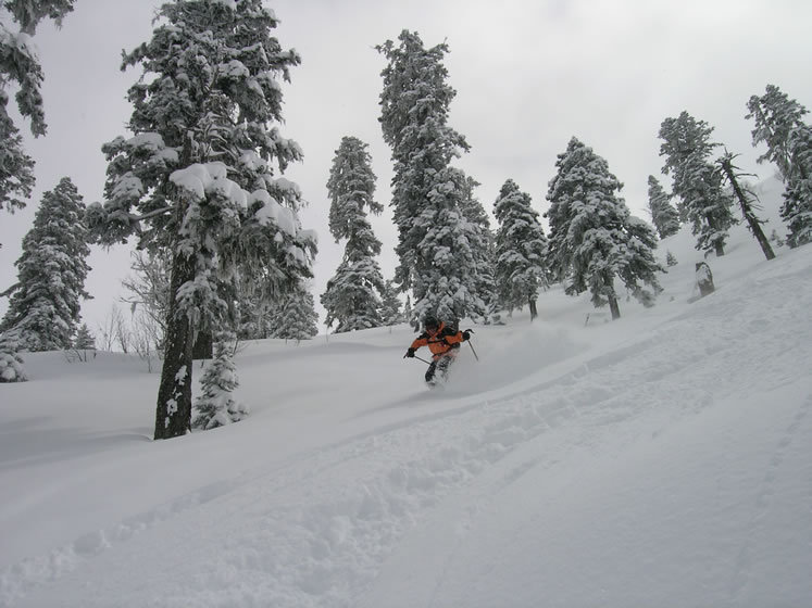 Szűzhavazás az Artvin hegységben - Fotó: Hervé Thivierge