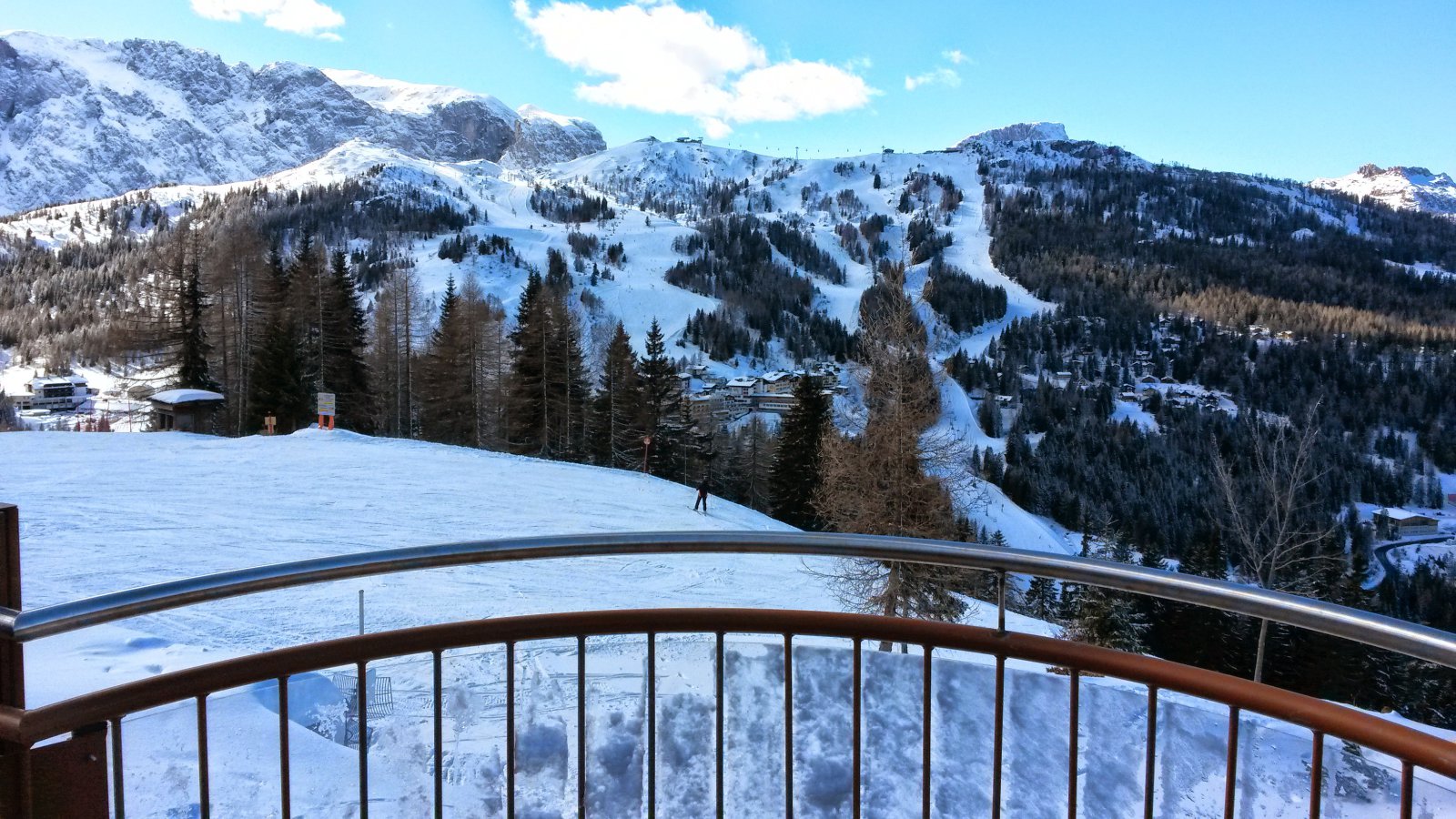 Kilátás a Plattner Hütte teraszáról