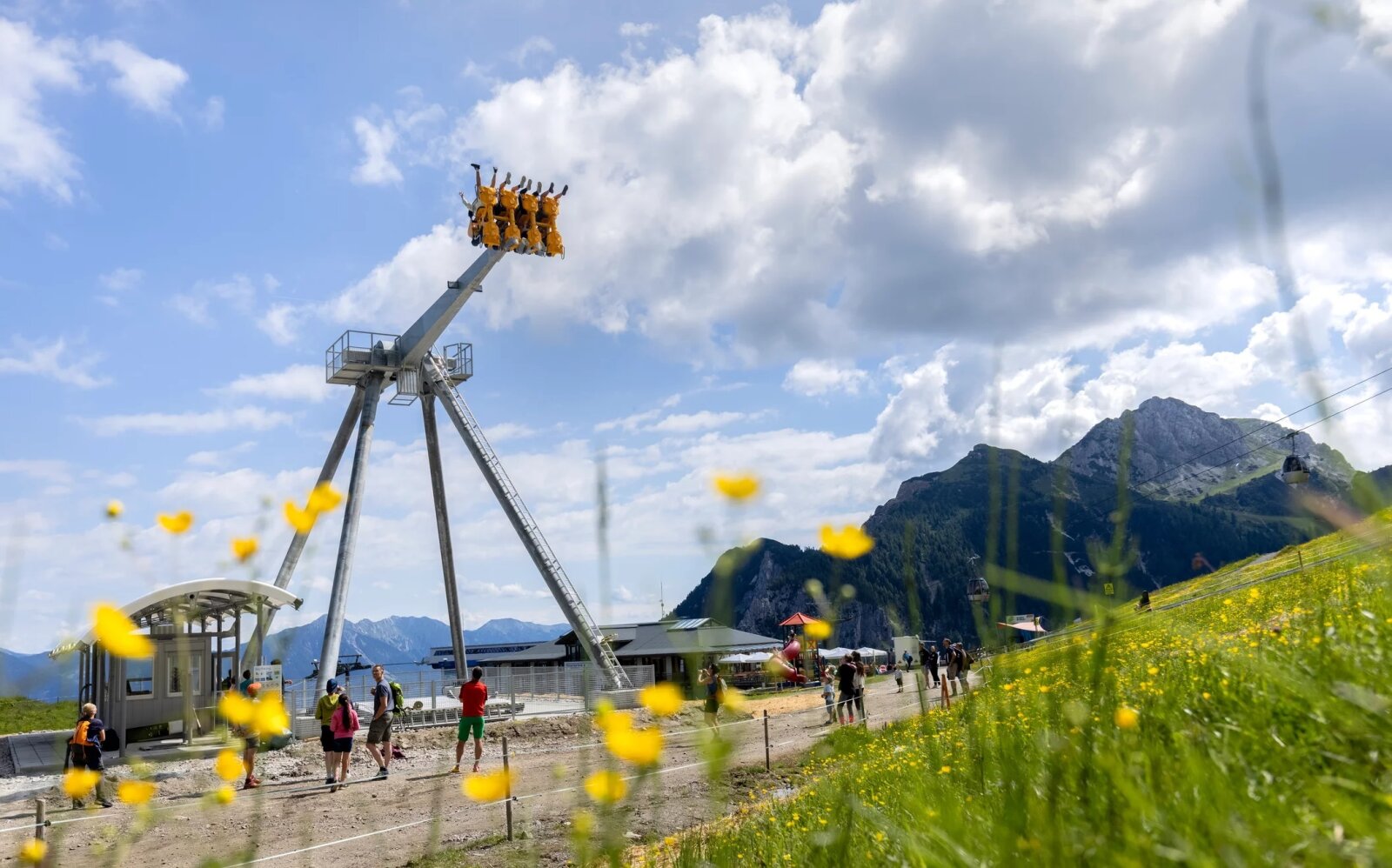 Dondoló Óriáshinta - a nyári szezon slágere Nassfelden