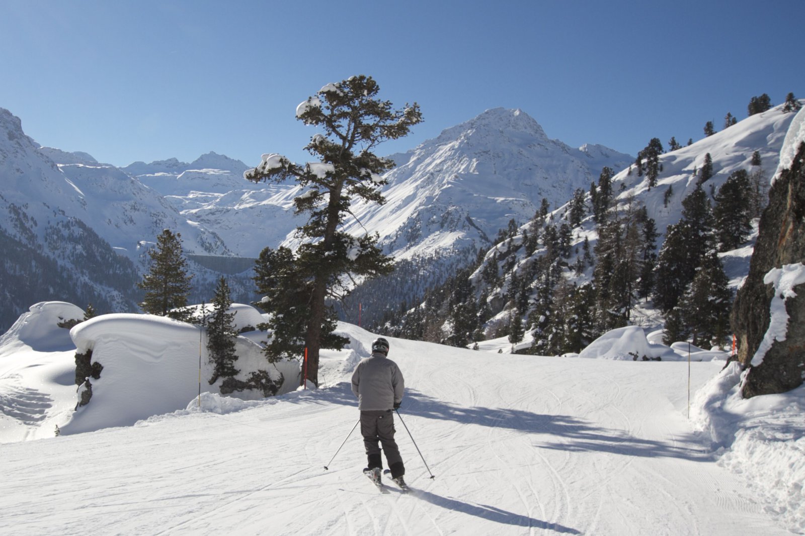 Síelés Nendaz síterepén | Fotó: Etienne Bornet