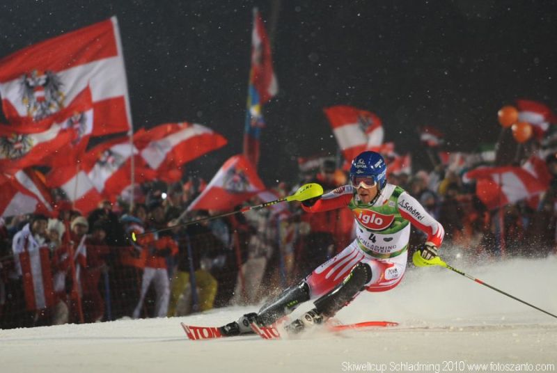 Benjamin Raich a schladmingi Night Race-en 2010 - Kattints a képre a nagyításhoz