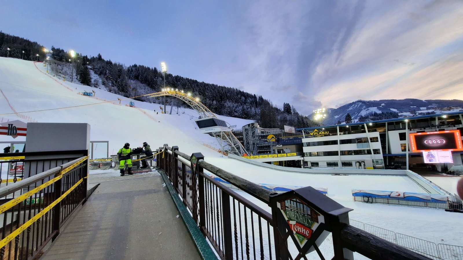 Pályaelőkészületek január 25-én