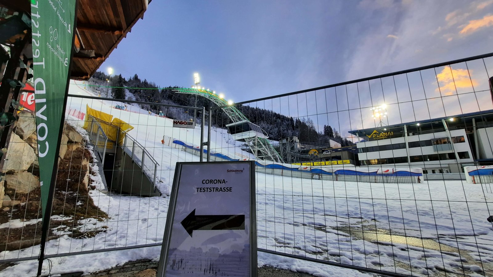 Tesztcentrum a Tennében