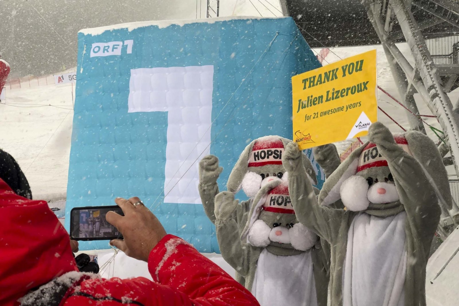 Ez a nap Julien Lizeroux búcsújáról is emlékezetes marad. Fotó: Szántó György