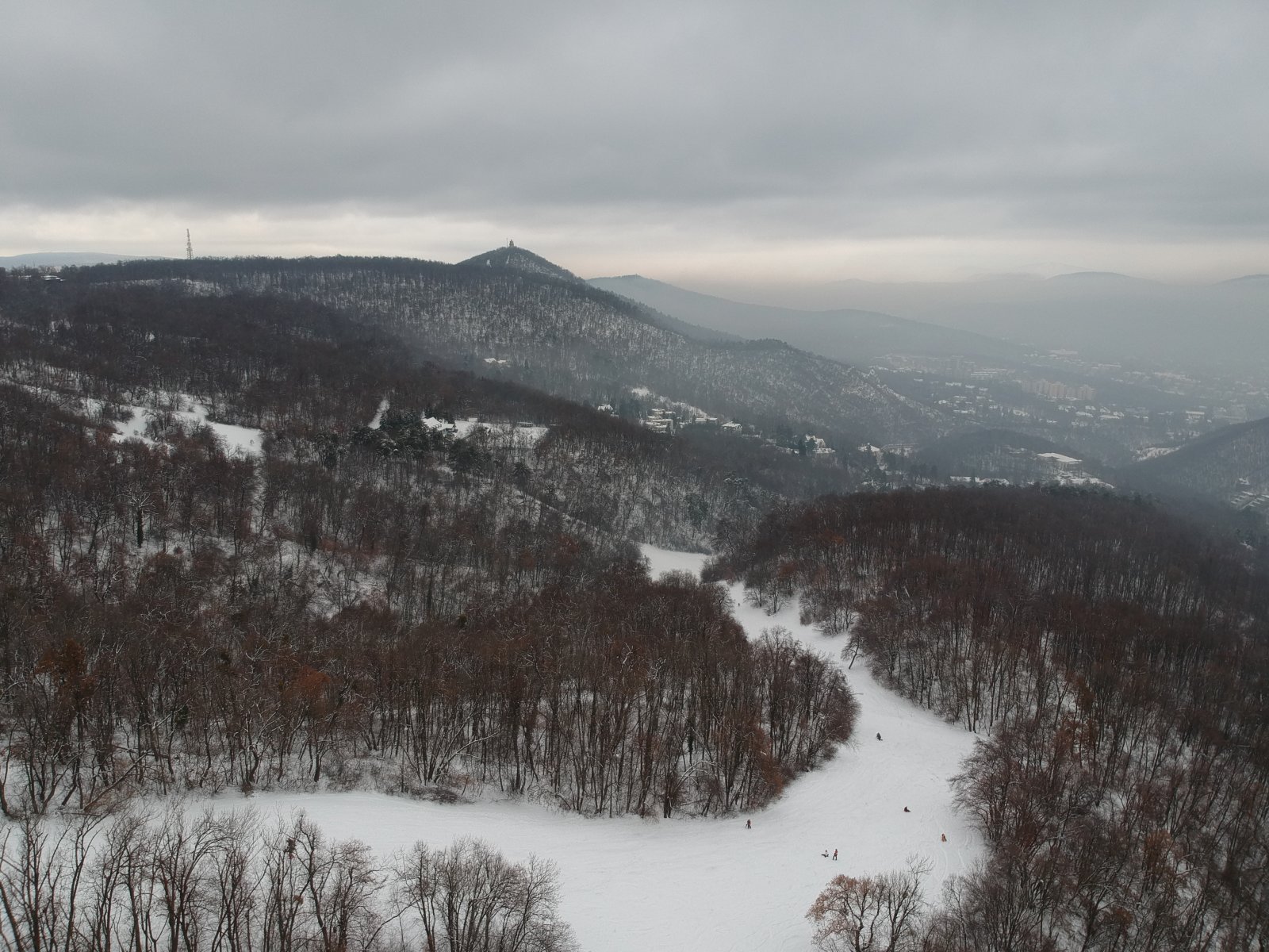 Drónnal készült felvétel