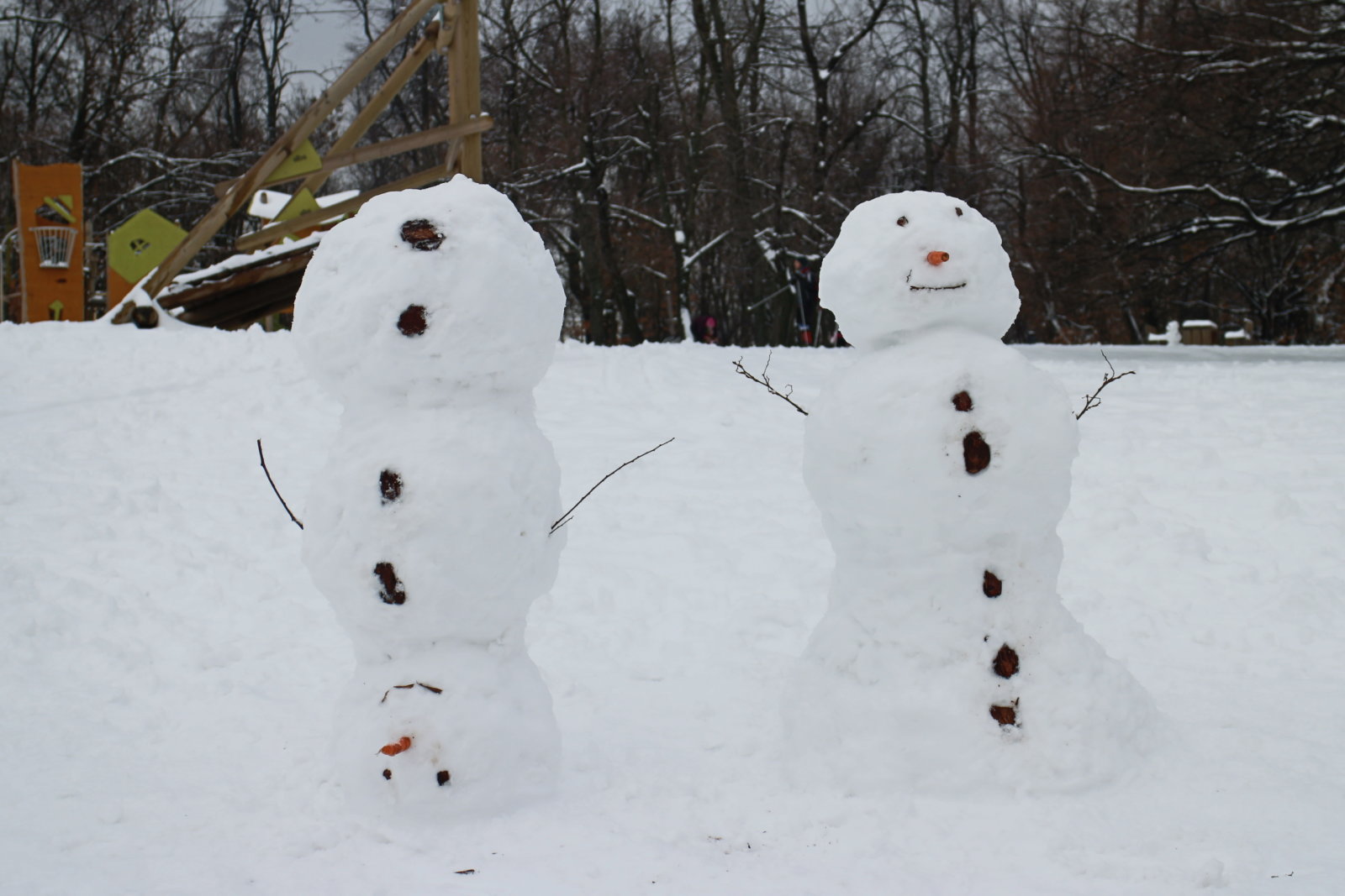 Akrobata hóemberek :-)