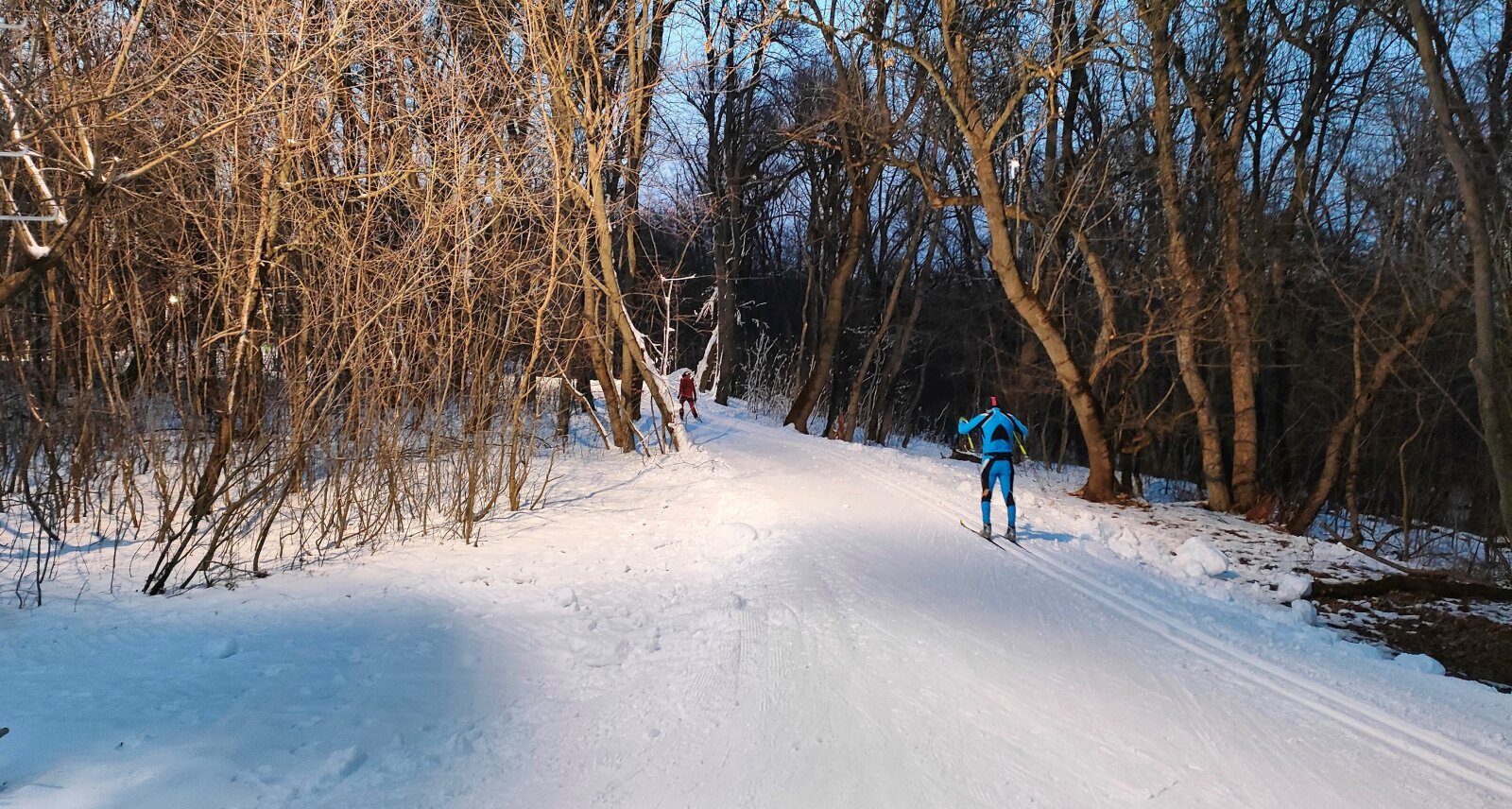 Villanyfényes sífutás este | Kép: síelők.hu