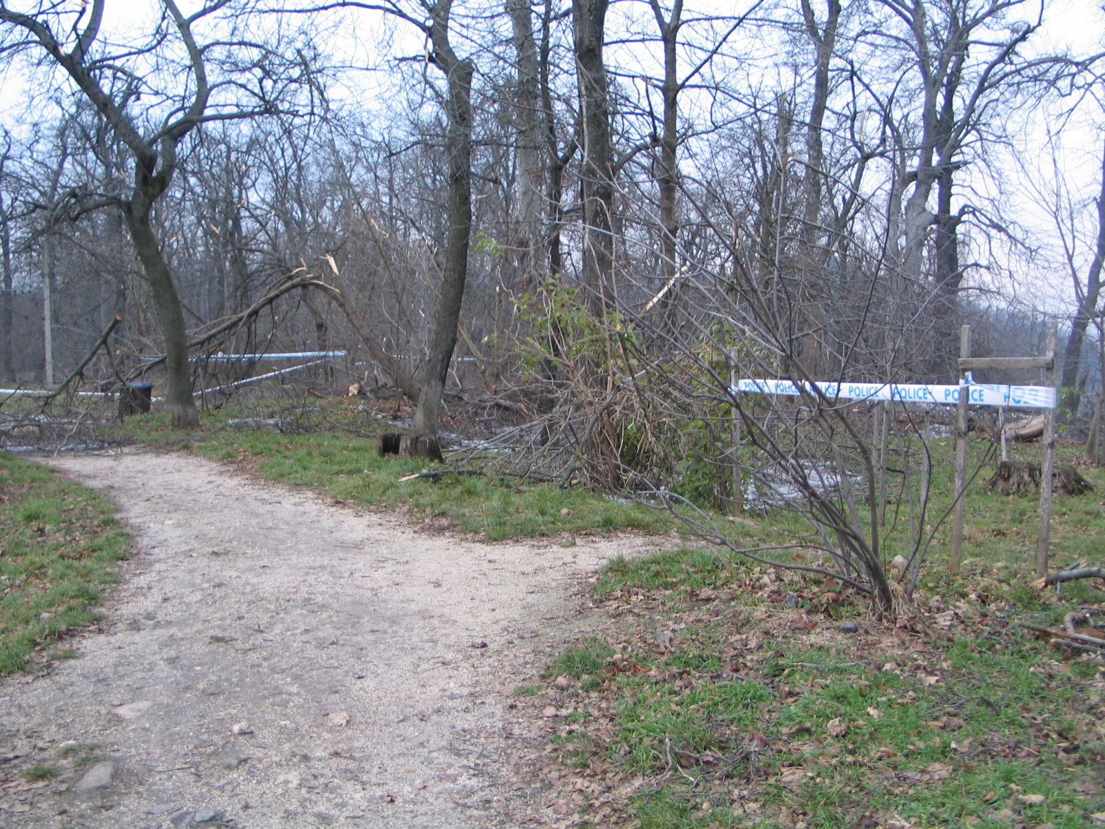 A turistautakat is lezárta a rendőrség