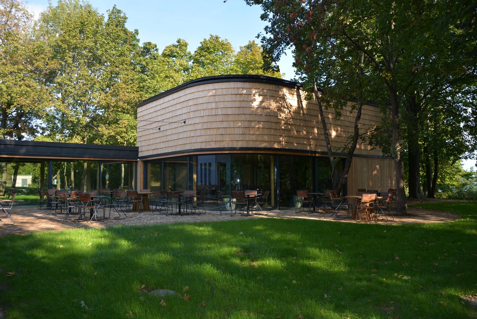 A felújított Normafa síház különterme