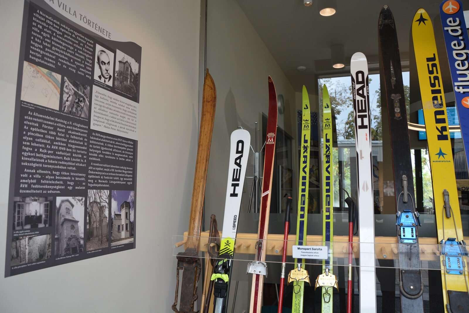 Különleges relikviák a Normafa Park Látogatóközpontban