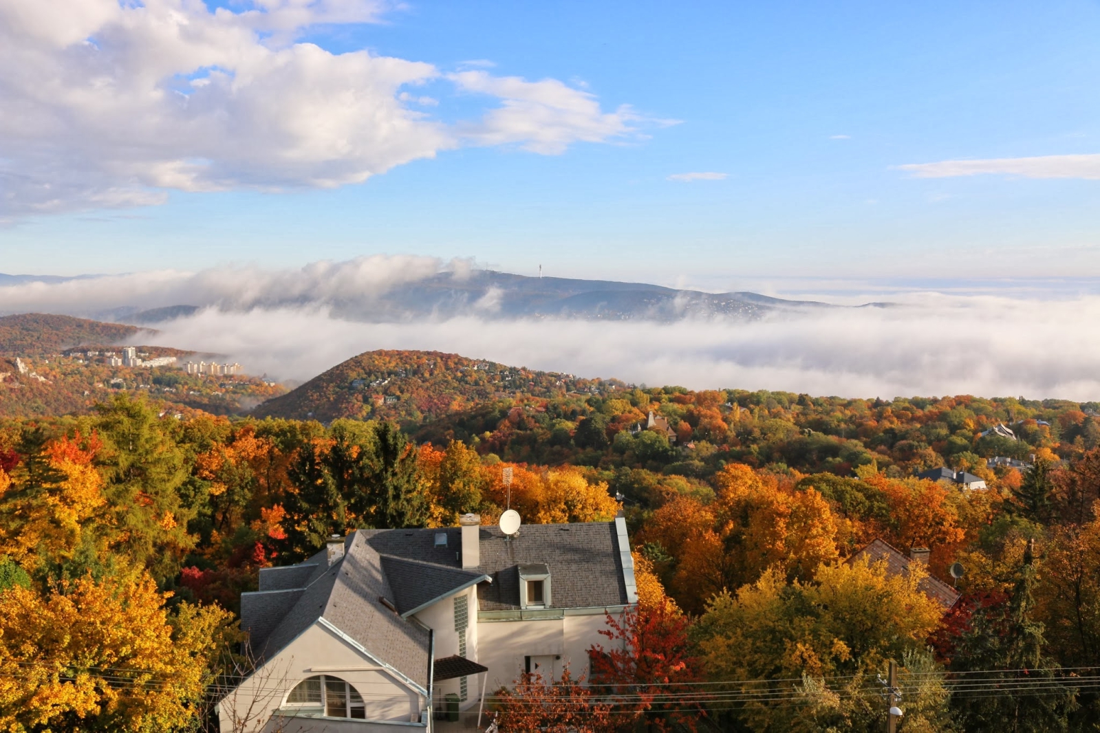 A Normafa szép idővel várta a konferencia résztvevőit