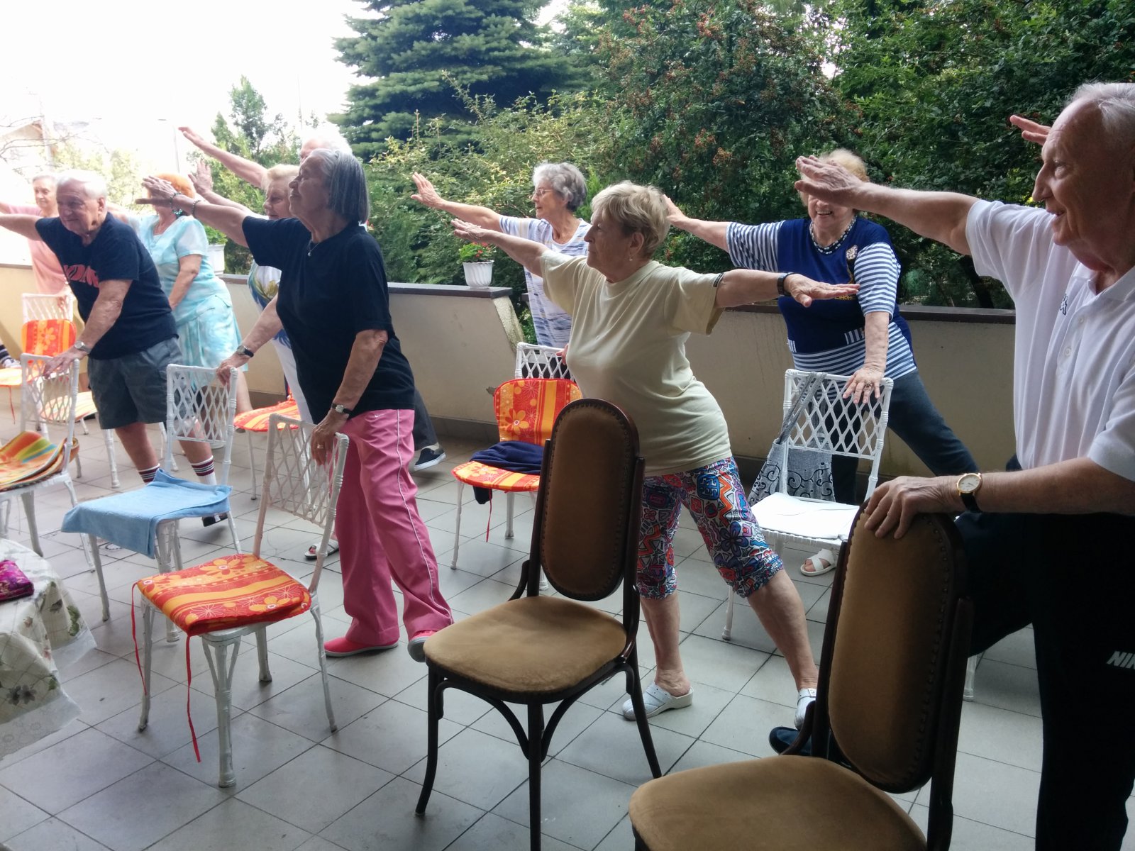 Torna a Normafa Otthon teraszán