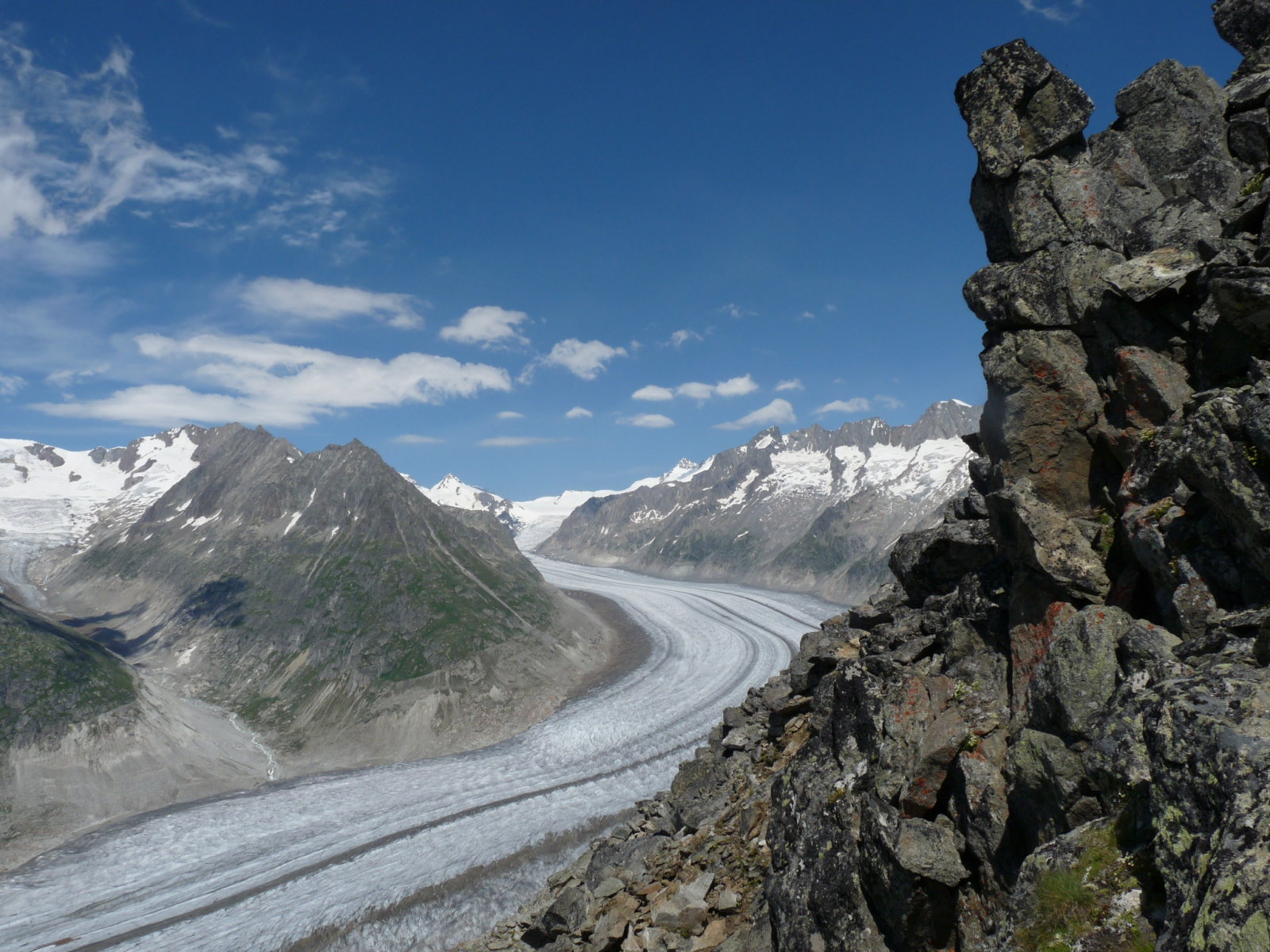 útban a Bettmerhorn felé