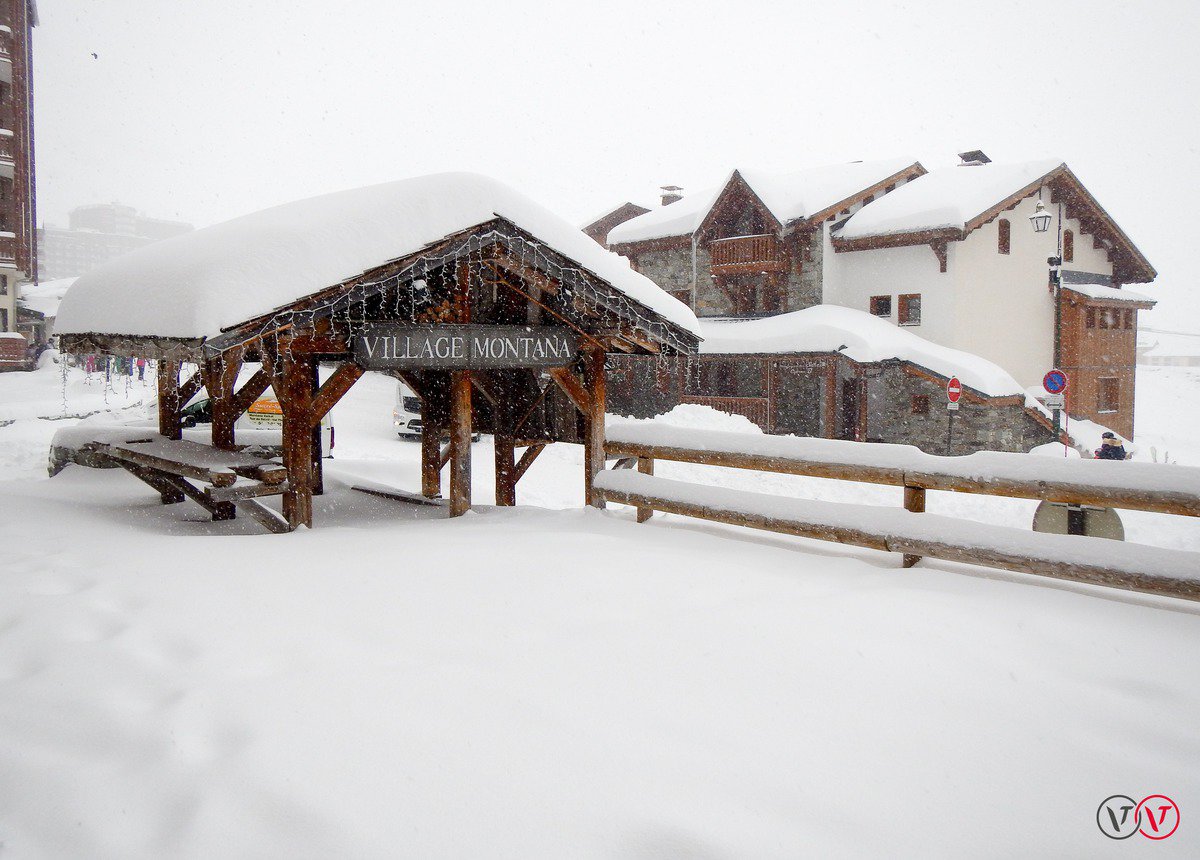 40 cm hó Val Thorensben - fotó: skipass