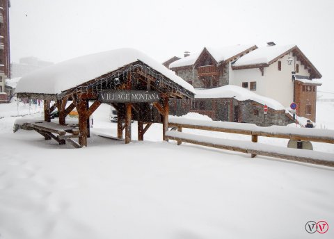 40 cm hó Val Thorensben - fotó: skipass