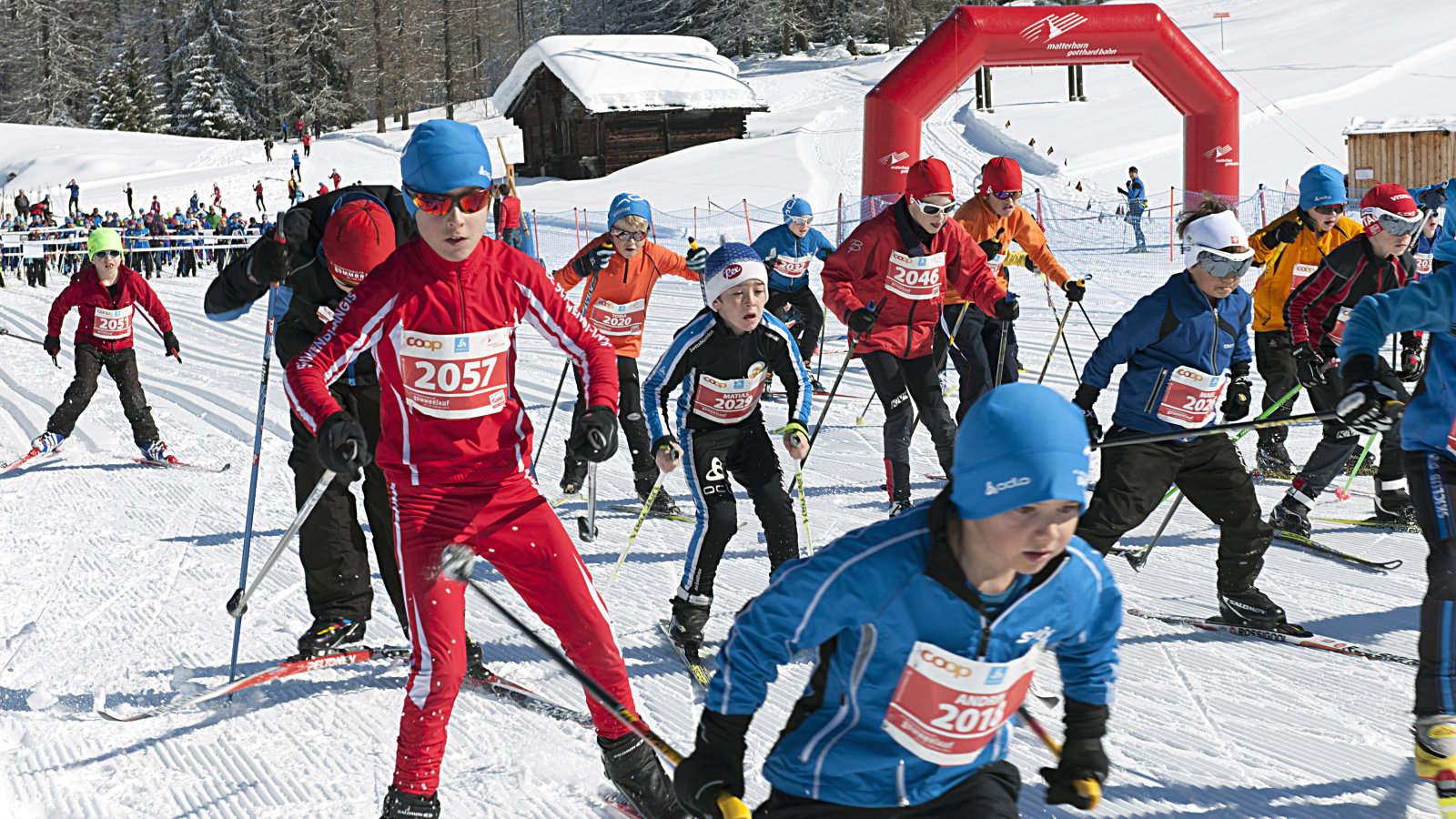 A Gommerlauf gyerekfutam versenyzői