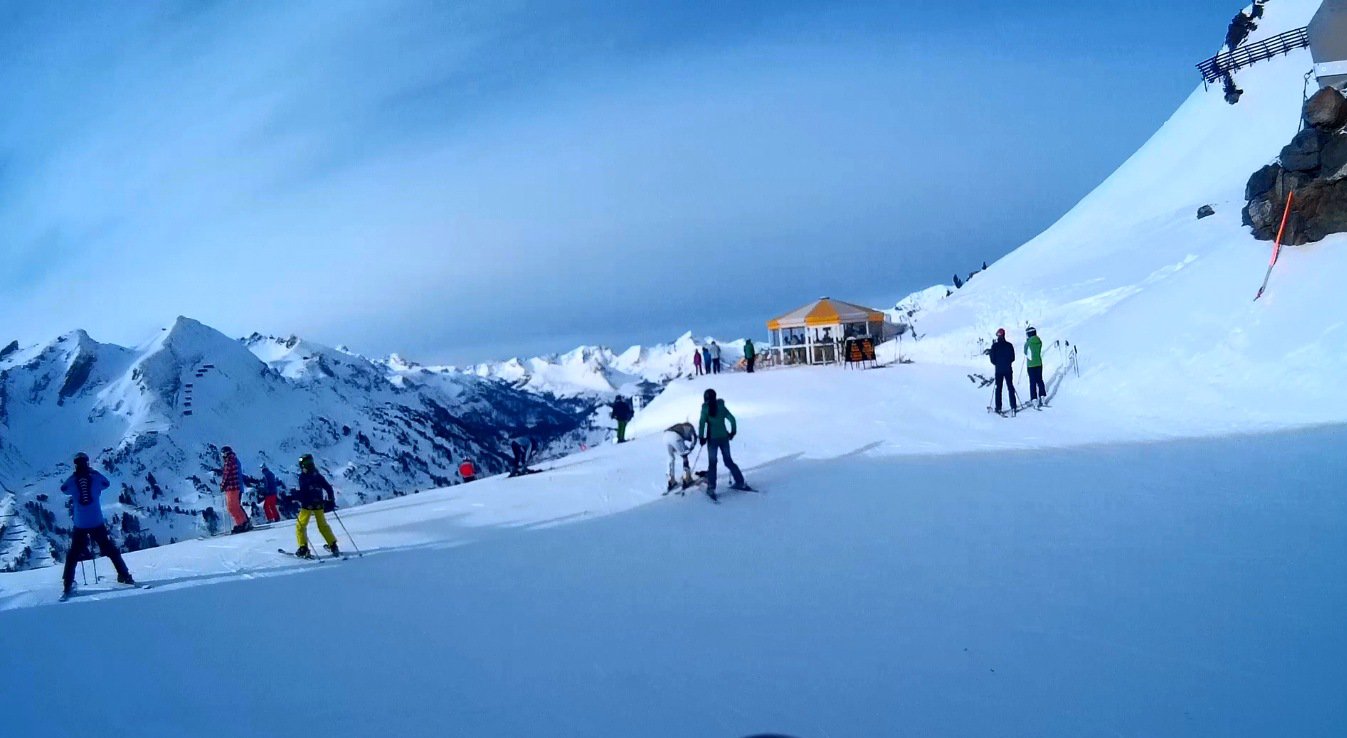 Plattenkarbahn felső állomásán