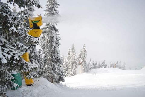 Képek a hétvégi havazásról - Fotó: Planai