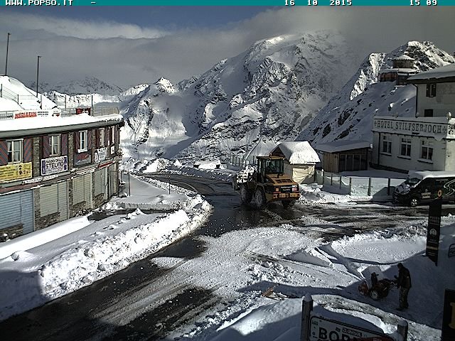 Stelvio-hágó webkamera