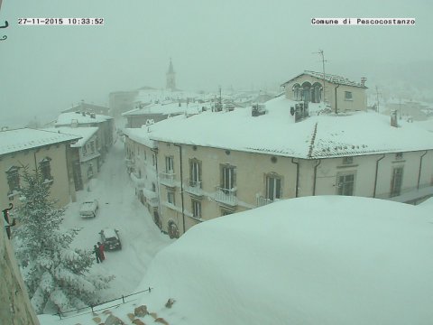 Pescocostanzo (1395 m) webkamera nappal