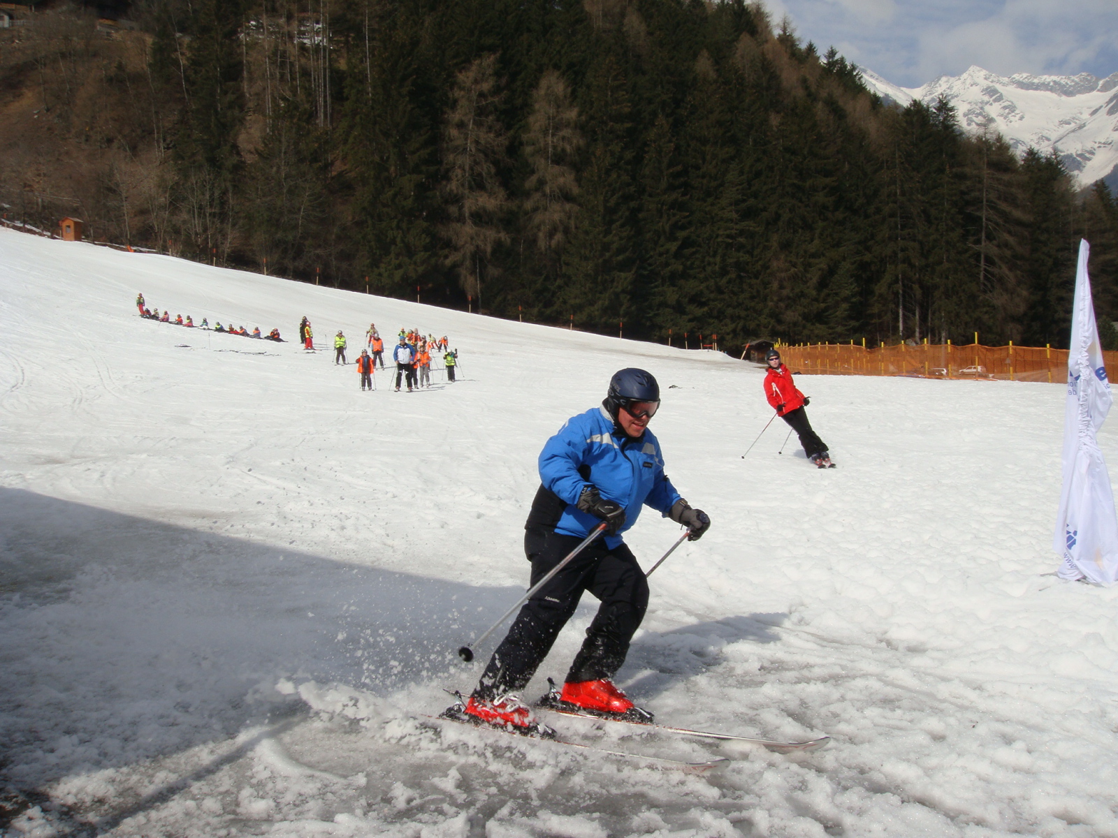 Hirtelen fékezés a völgyállomásnál