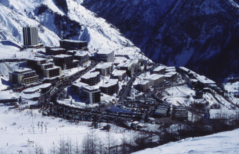 Merlette központja felülről