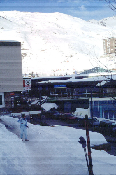 Hazafelé a városközpontban