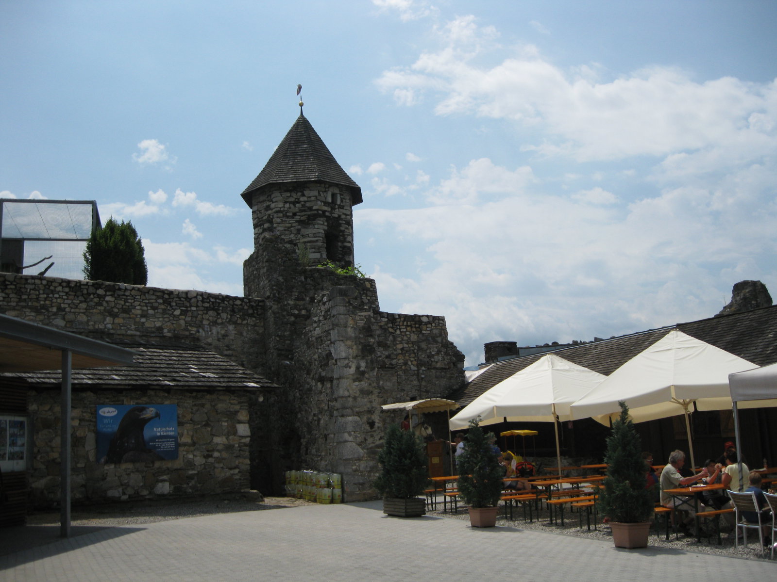 Landskron vár egy-egy része