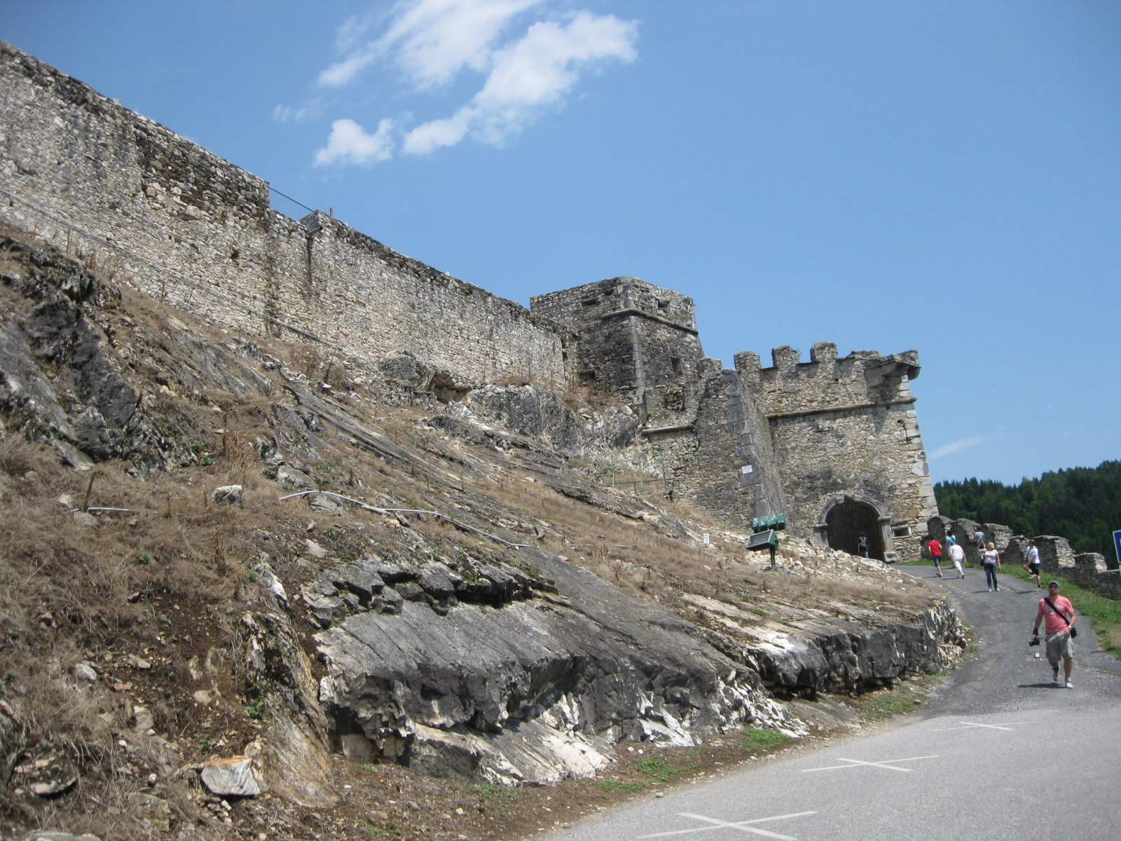 Landskron vár egy-egy része