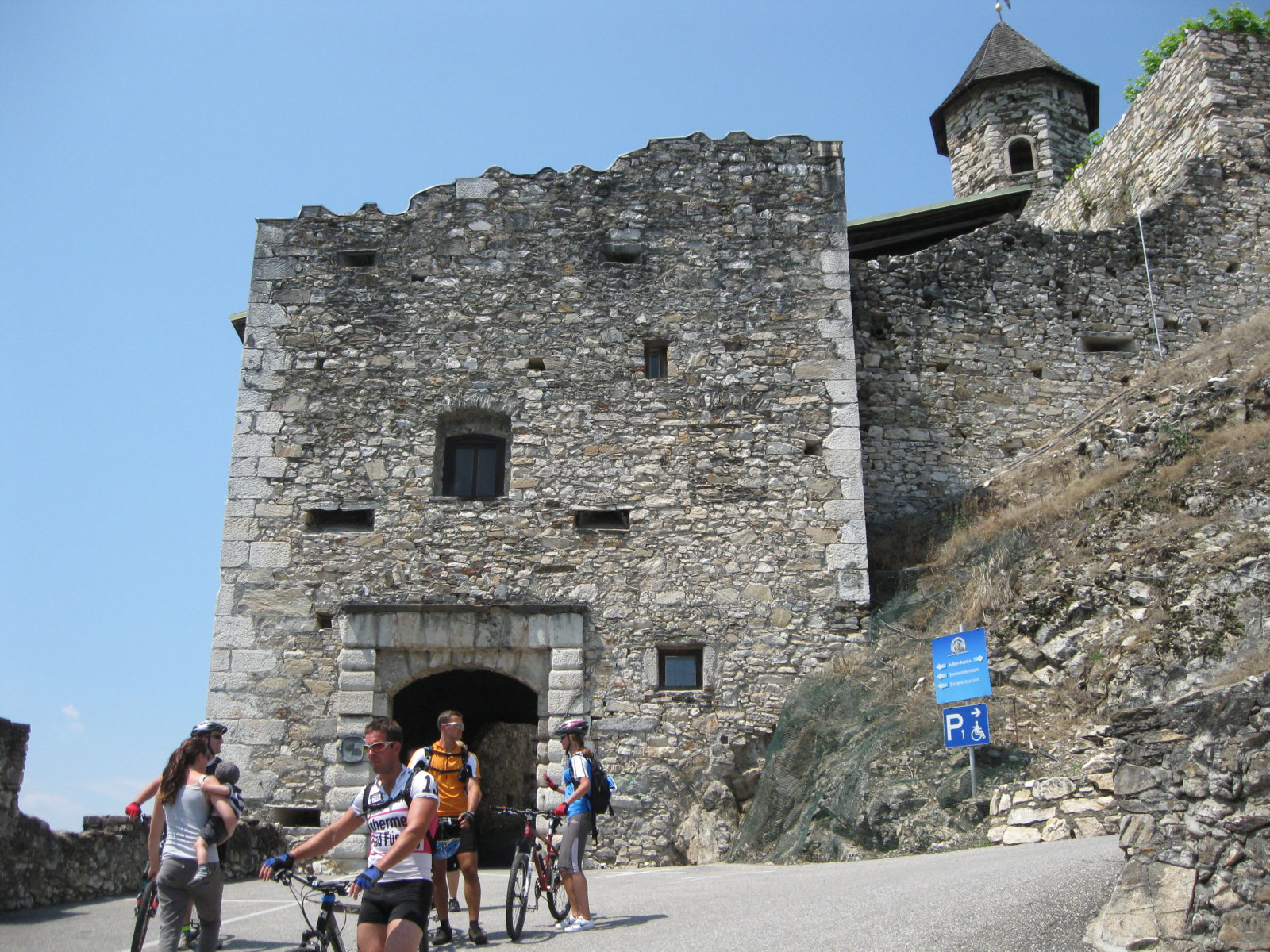 Landskron vár egy-egy része