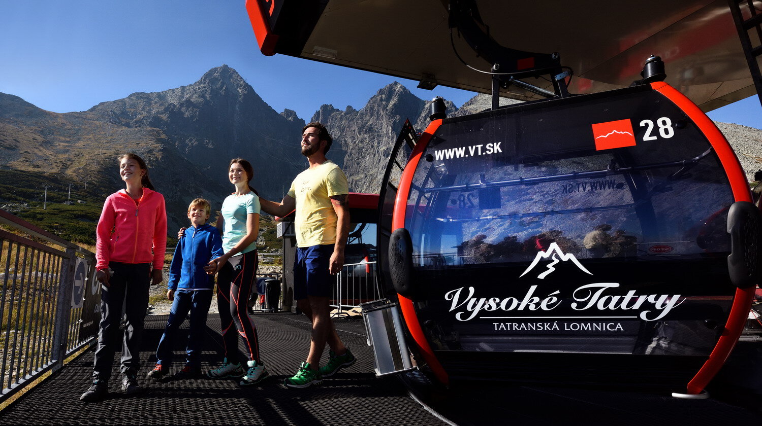 Kabinos lift Tátralomnicon | Fotó: Marek Hajkovsky