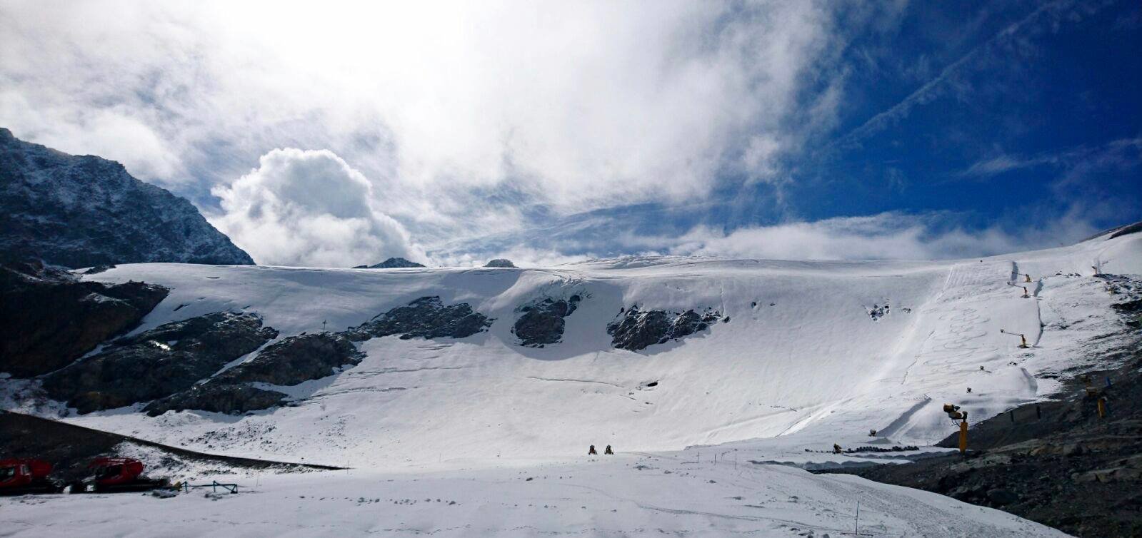 Söldenben a VK szezonnyitóra is gőzerővel készülnek