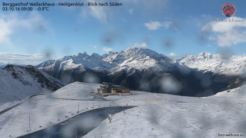 A Grossglockner út hétfő reggel - Fotó: foto-webcam