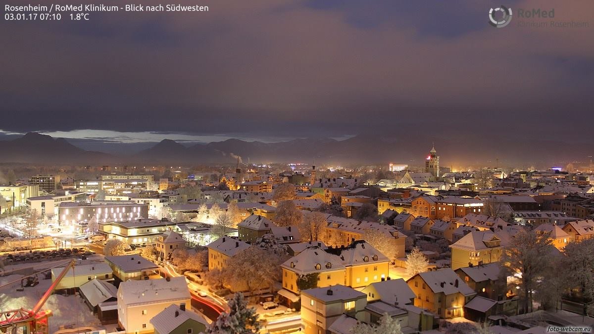 Havas háztetők kedd reggelre