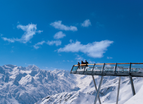 A Gaislachkogl kilátó - a BIG3 csúcsok egyike (fotó: Bernd Ritschel) 
