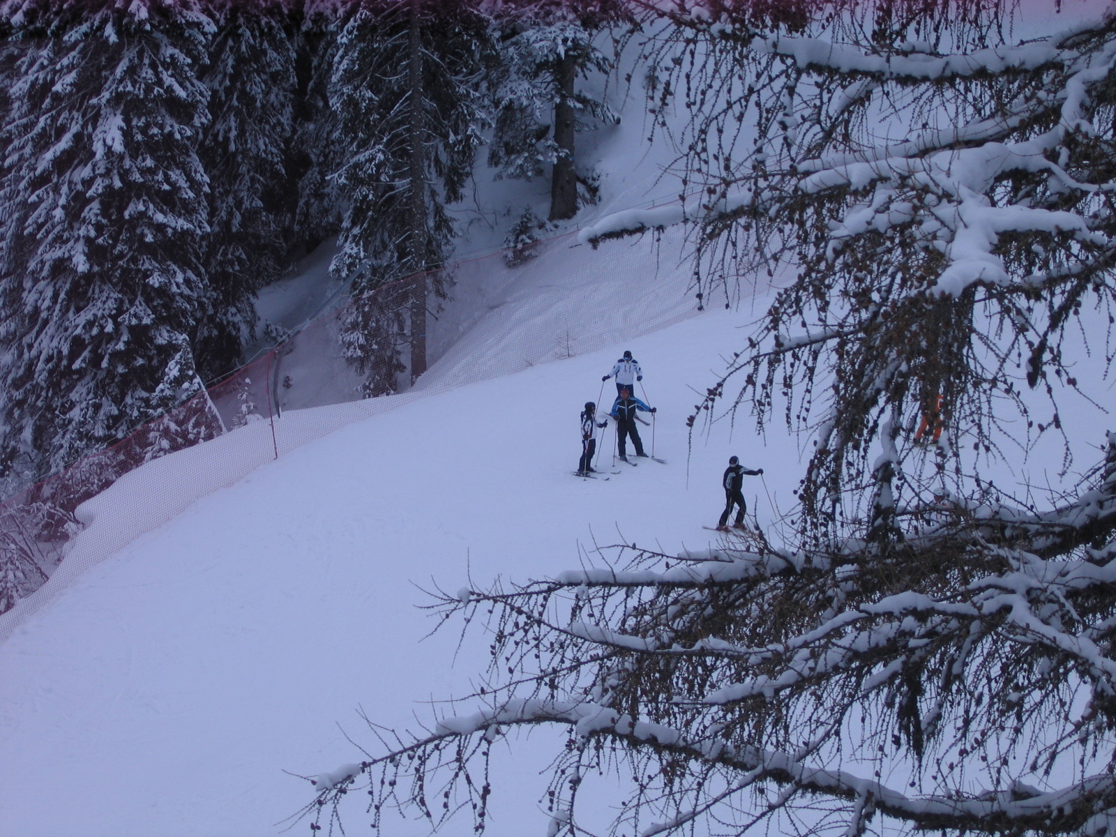 A La Roccára levezető pálya