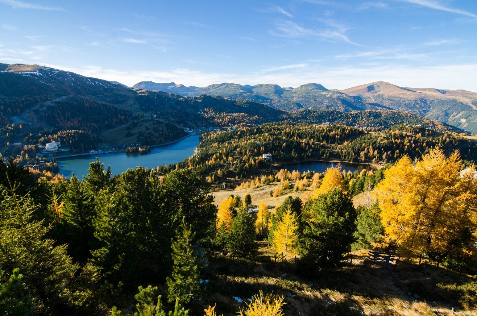 A Turrachi-tó látványa nyáron | Fotó: Rossmann