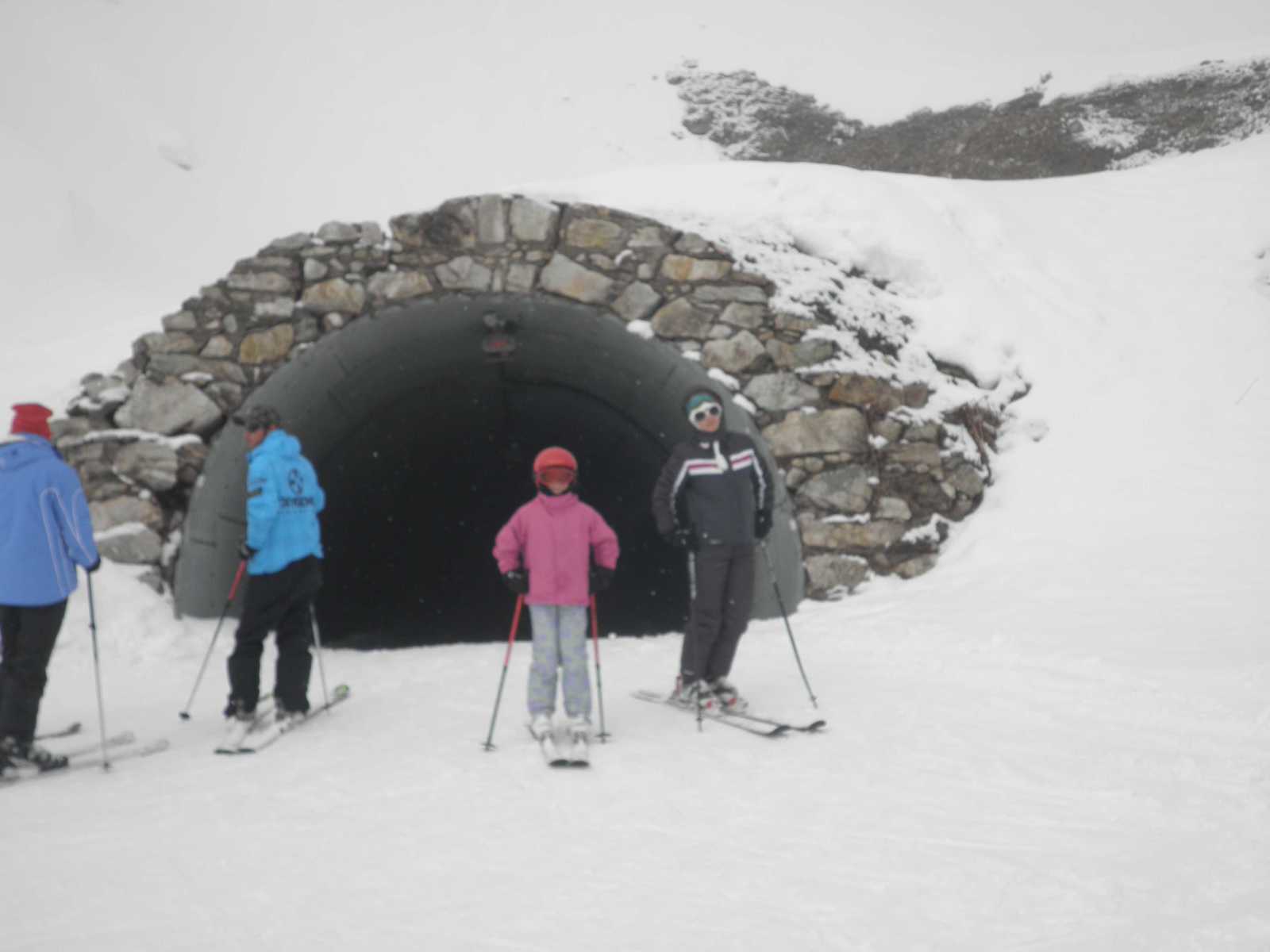 Az alagút bejárata