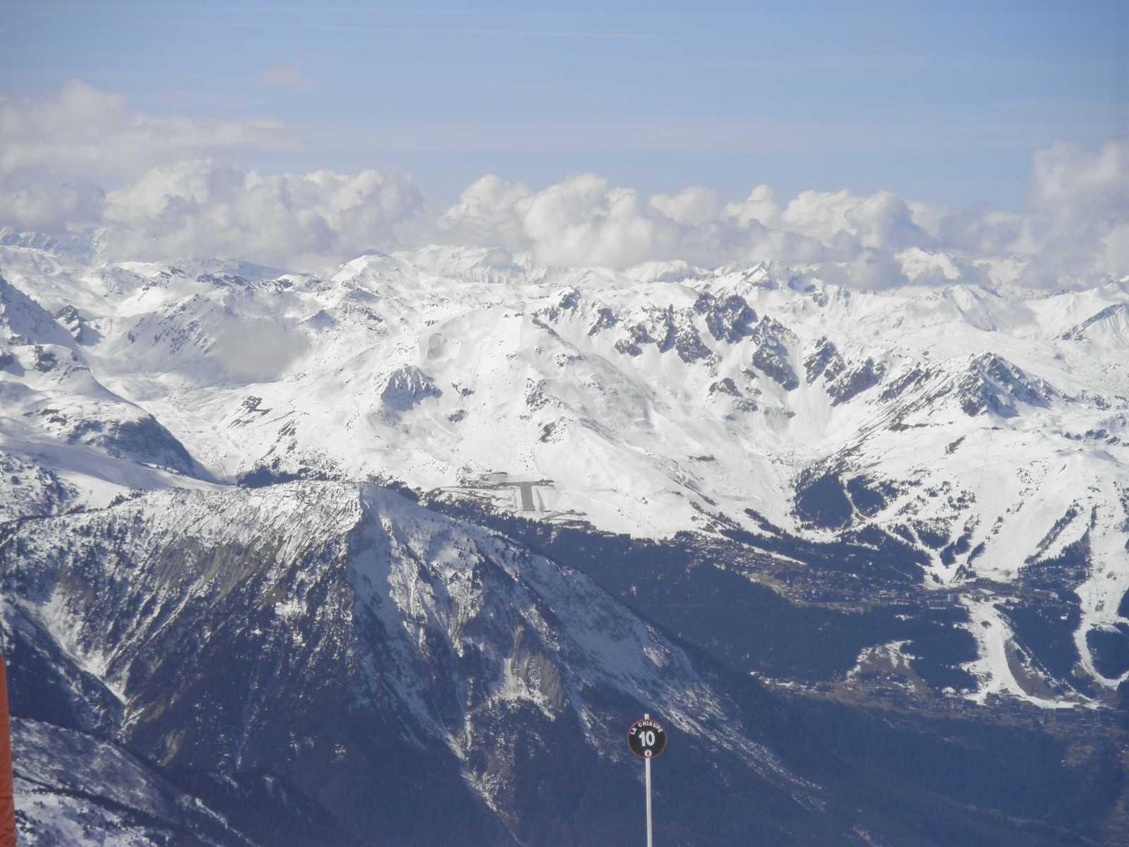 Szintén a reptér és Courchevel zoom nélkül