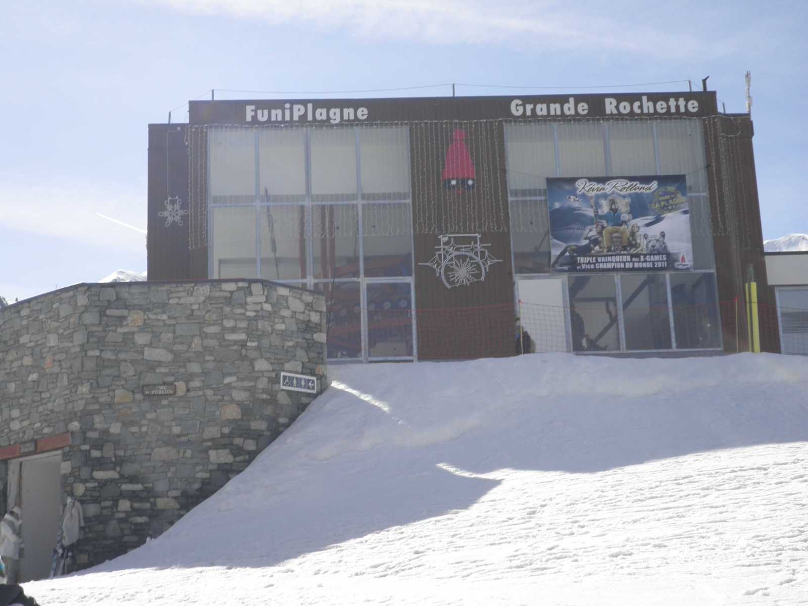 FuniPlagne alsó állomása