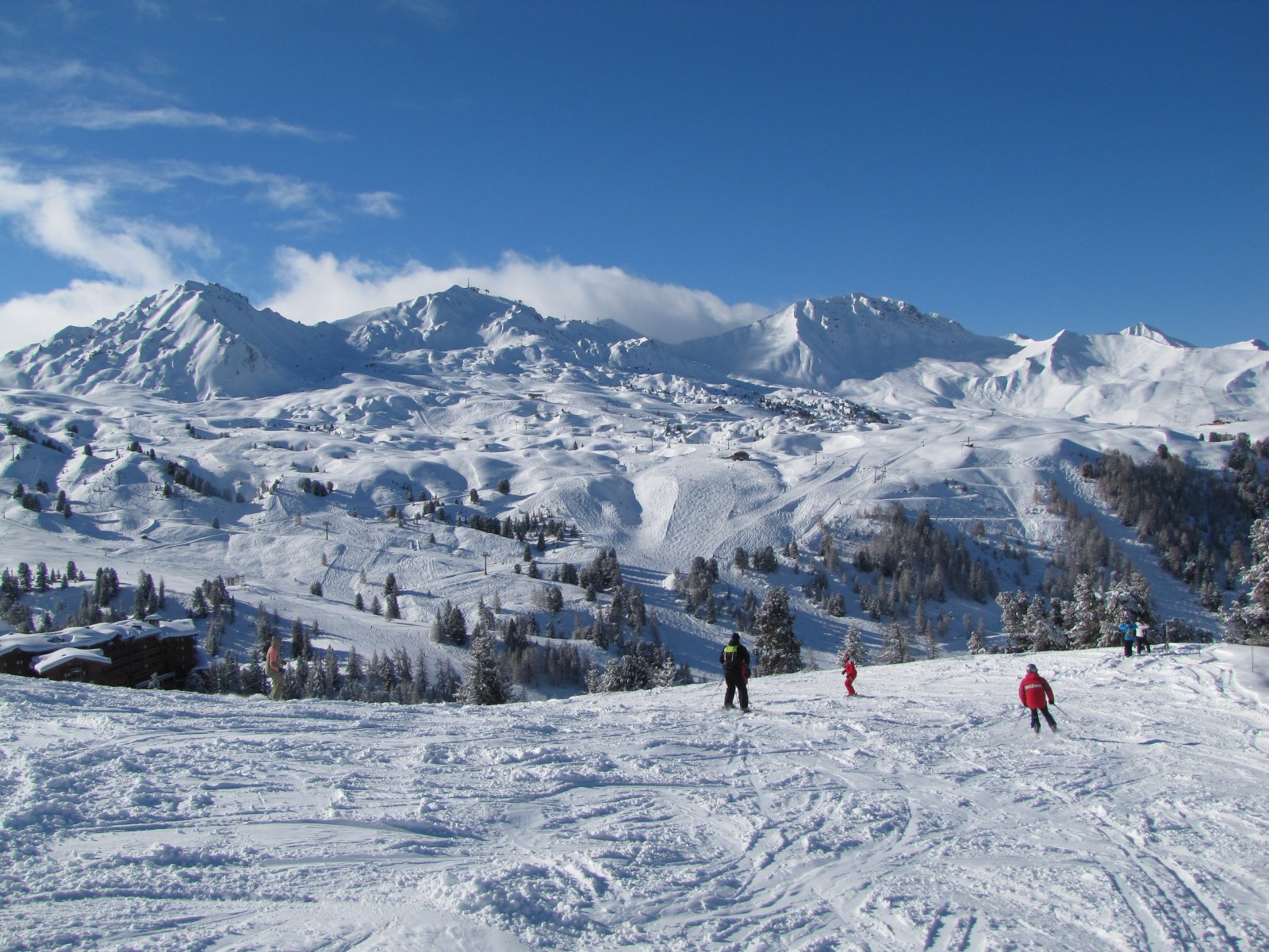 Kilátás a L'Arpette-ról