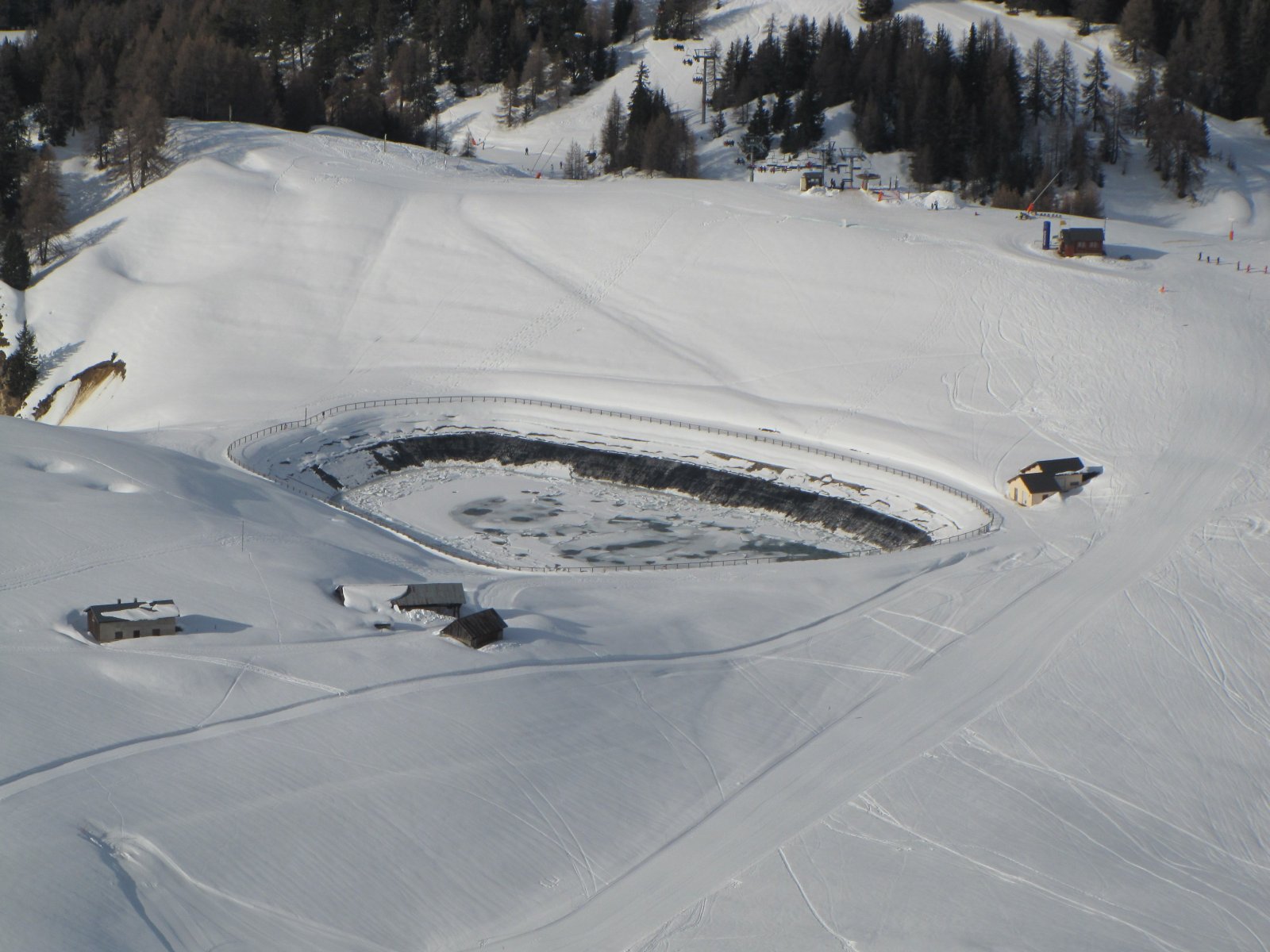 Víztároló a Forenelet alatt