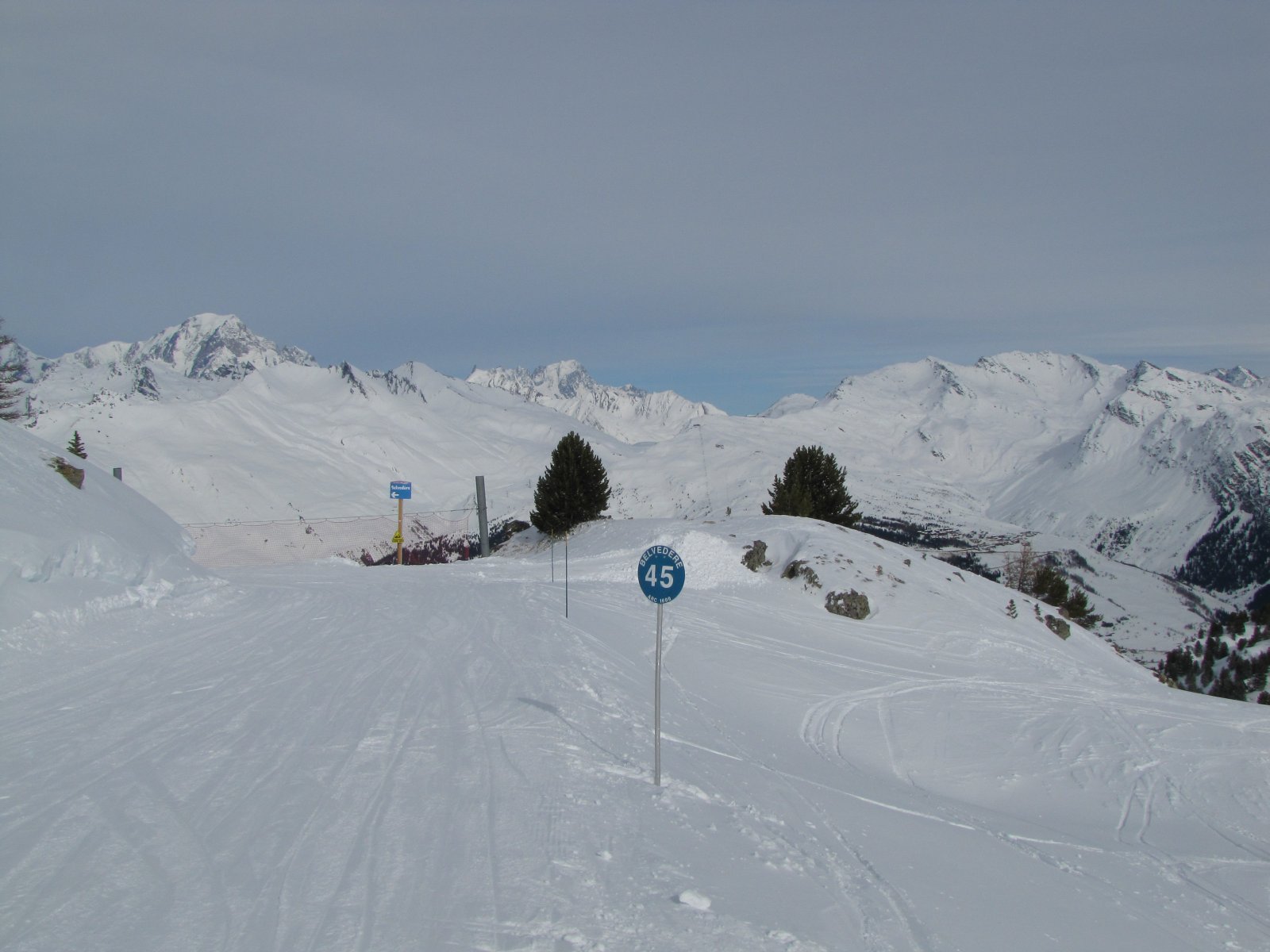 Arc 1600, Belvedere pálya