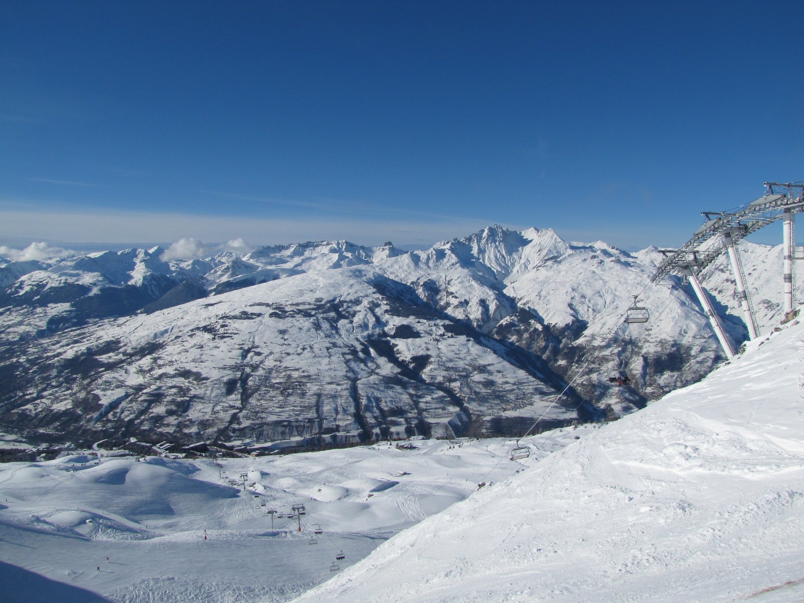 L'Arpette a Les Arcs-i oldalon